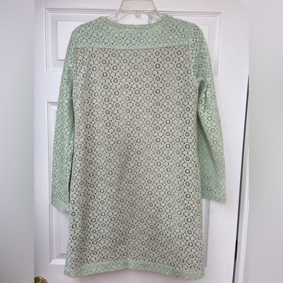 Victoria Beckham for target long sleeve mint midi dress women’s size M - Picture 4 of 7